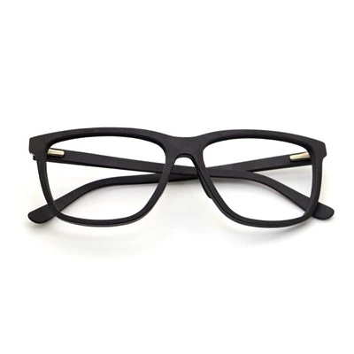 Gafas de sol cuadradas de fibra de carbono con montura completa-y bisagras de resorte